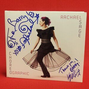 Rachael Sage Choreographic CD 2016 Signed